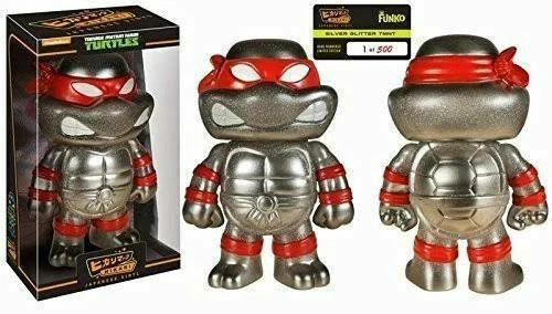 VINILO SOFUBI FUNKO HIKARI TORTUGAS NINJA MUTANTES ADOLESCENTES RAFAEL PLATA BRILLO Foto 1 de 1
