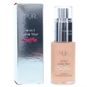 PUR 4-In-1 Love Your Selfie Longwear Foundation & Concealer LG3 1 oz - Picture 1 of 1