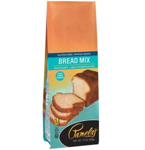 Pamelas Bread Mix Gluten Free Dairy Free - 19 Oz - Pack of 2 - Picture 1 of 5