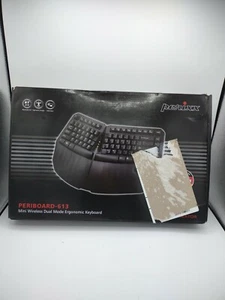 Perixx Wireless Split Keyboard, 2.4G & Bluetooth Mode, PERIBOARD-613 see descr - Picture 1 of 2