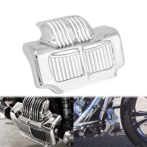 Cubierta de enfriador de aceite cromada para Harley Touring Road King Electra Street Glide 11-16 - Imagen 1 de 12