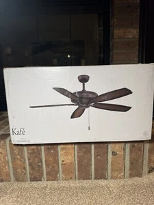 Minka Aire F695-BNK Kafe Brushed Nickel 52" Ceiling Fan - Picture 1 of 3