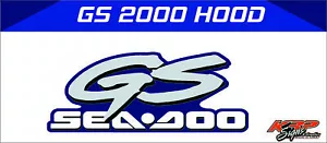 SeaDoo GS 2000 Hood Decal Graphics / Decal / Sticker Kit - Picture 1 of 1