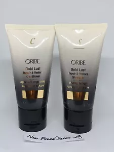 Oribe Gold Lust Repair & Restore Shampoo & Conditioner 50ml Set - Picture 1 of 1
