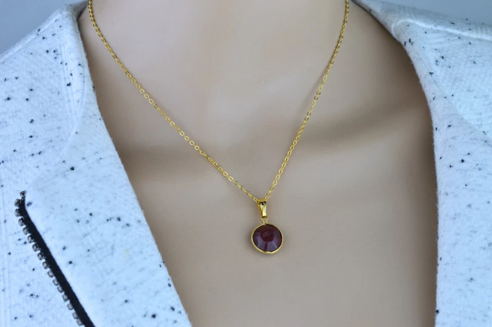 Cadena Cable Indio Colgante Collar Dije Collar Chapado en Oro Luz Para Niñas Foto 1 de 4