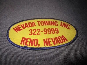 Vintage NEVADA TOWING Inc. RENO Nevada PATCH - Picture 1 of 3