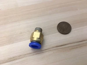 1 Pezzo Raccordo Rapido 8mm PC8-02 1/8 Raccordo Tubo Aria Dritto C32 - Foto 1 di 2