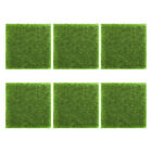  6 Pcs Artificial Moss Turf Grass Lawn Mat Putting Eco Bottle