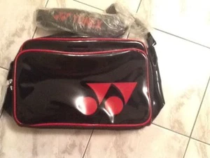 New With Tag YONEX Sport bag B5301BK shoulder casual big black Red Tennis Racket - Picture 1 of 3
