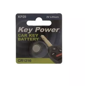 New Key Power 1216 Car Key Cell Battery 3V Lithium - Picture 1 of 1