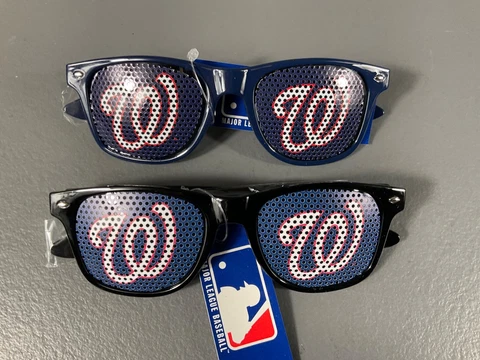 Washington Nationals MLB Baseball Game Day Sunglasses Shades Sports - LOT OF 2 Cover