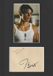 Josh Hartnett Hand Signed A4 Mount Autograph Autographed Pearl Harbour - Picture 1 of 2