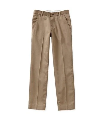 Pantalones caqui para niños - Talla 16 EE. UU. - Clase Club - Ajuste moderno/Frente plano - NUEVO Foto 1 de 2
