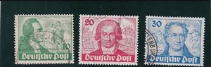 0055 Germany ( Berlin) 1953 Mi. 60/63 Goethe nice set see scan - Picture 1 of 1