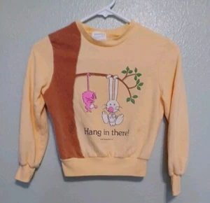 Vintage Kids/Girls Sears Hallmark Cards Sweatshirt Size Medium(10-12) Used As-Is - Picture 1 of 8