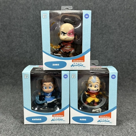 Avatar The Last Airbender Cheebee! Zuko Aang & Katara 3" Figures Loyal Subjects Cover