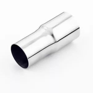 2" OD to 2-1/4" ID 304 Stainless Steel Exhaust Reducer Polished Adapter - Foto 1 di 3