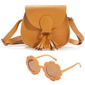 Girls Purse Kids Crossbody Purse Shoulder Bags for Toddler Tassel Bags for Gi... - Picture 1 of 8