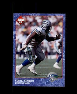 1993 Collector's Edge #216 Cortez Kennedy Seattle Seahawks Miami Hurricanes - Picture 1 of 2