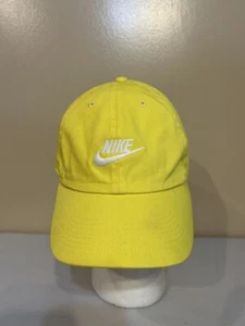 CO433 Nike Heritage 86 Unisex Amarillo Sombrero Swoosh Gorra Talla Única Se Ajusta a la mayoría - Imagen 1 de 5