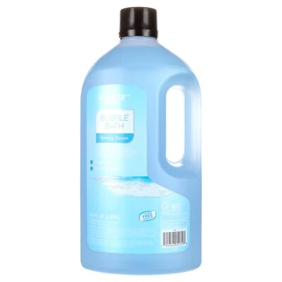 Equate 泡泡浴,适用于成人、老年人和青少年,Breezy Ocean,64 液量盎司 — 第 1/4 张图片