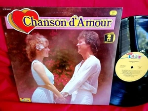 Chanson D'Amour Vvaa Double LP 1985 Italy Mint- Vasco Red Mina Celentano Tenco - Picture 1 of 2