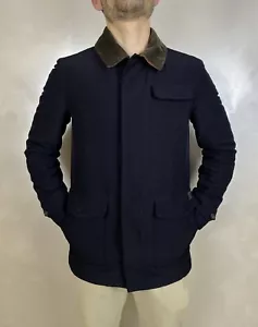 PAUL & SHARK 90°C Degree Jacket Water Repellent Soft Navy Sz S Rare Auth Italy - Picture 1 of 12