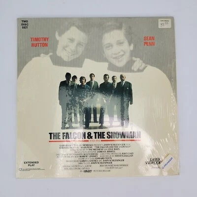 The Falcon & The Snowman Laserdisc Movie LD 2 Disc Set Timothy Hutton Sean Penn - Image 1 of 4