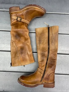 Bed Stu Cobbler Series Glaye Stiefel Damen 6,5 braun rustikal Leder Reitstiefel - Bild 1 von 13