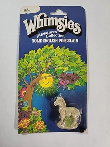 Nos 70er Jahre Whimsies Zebra Miniatur Wade Of England massive Porzellan Figur - Bild 1 von 3