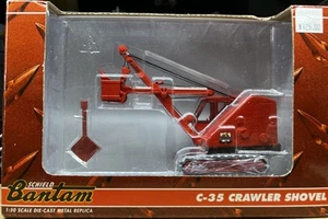 The Bantam C35 Orange Raupenschaufel / Neu in Box / Maßstab 1:50 Druckguss Metall - Bild 1 von 9