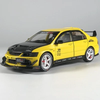 1:24 Mitsubishi Lancer EVO9 JDM aleación modificada diecast modelo de coche coleccionable Foto 1 de 4