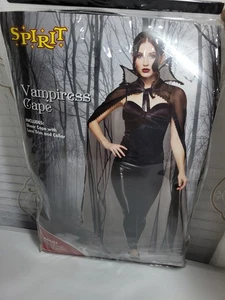 SPIRIT Vampirin Cape Kostüm plus Rock & Korsett Erwachsene Größe M gebraucht - Bild 1 von 16