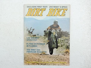 July 1973 Dirt Bike Magazine Husqvarna 250 Ossa 6 Day Yamaha Kawasaki 125 3 - Picture 1 of 9