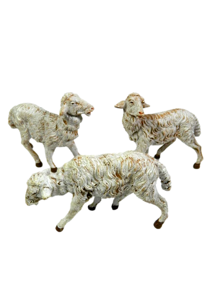 Pecore Fontanini per Pastori Alti Cm 19 - Animali per Presepe - Modello a Scelta - Immagine 1 di 4
