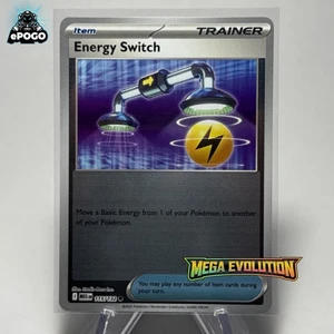 Energy Switch 115/132 Reverse Holo Pokemon TCG Mega Evolution MINT SHIPPED TODAY - Picture 1 of 2