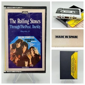 The Rolling Stones Through The Past Darkly Hits 2 Cassette Spain Version Decca - Picture 1 of 11