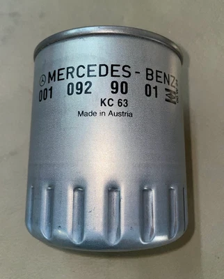 Filtro de combustible Mercedes-Benz - 601-090-03-52 - para MBZ 300D, 350SD, 350SDL y más Foto 1 de 4