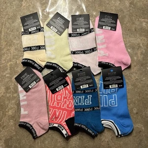 New Victoria’s Secret Pink Socks Bundle 8 Pairs - Picture 1 of 3