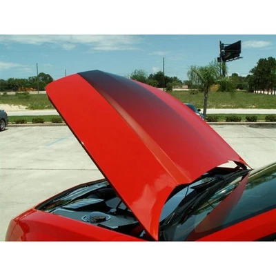 Black Vinyl Fade Hood Graphic for 2010-2013 Chevy Camaro - ACC1161 - Image 1 of 4
