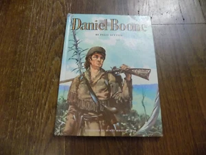 Vtg Daniel Boone Felix Sutton 1956 Frontier Children Kids Story HC Large Book - Imagen 1 de 13