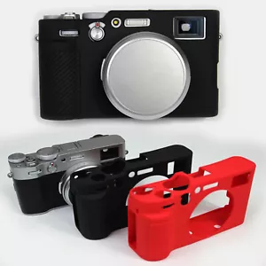 Camera Soft Silicone Skin Case Bag Cover for FUJIFILM FUJI Finepix X100V - Picture 1 of 26