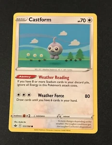 Castform 121/189 | Common | SWSH Chilling Reign - Picture 1 of 3