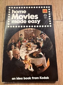 Kodak Home Movies Made Easy Book 1974 Vintage - Picture 1 of 3