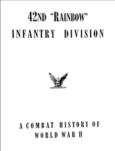 185 Page 1946 42nd "Rainbow" Infantry Division A Combat History WWII on Data CD - Picture 1 of 24