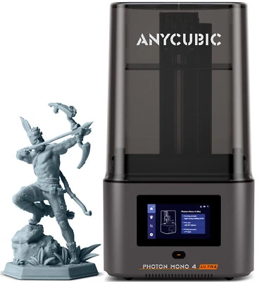 ANYCUBIC Photon Mono 4 Ultra 10K COB Resin 3D Printer 120mm/s High Speed Print - Image 1 of 4