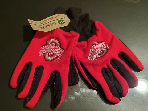 NCAA Ohio State Buckeyes Donegal Bay Gloves  Red  NEW with Tags Cover