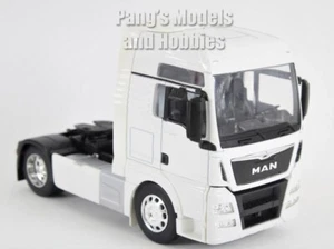 MAN TG TGX XXL (4x2) Truck 1/32 Scale Diecast and Plastic Model - Welly - White - Picture 1 of 6