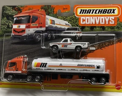 Matchbox Convoys MBX Cabover With MBX Tanker & 1977 Ford Courier - Image 1 of 3