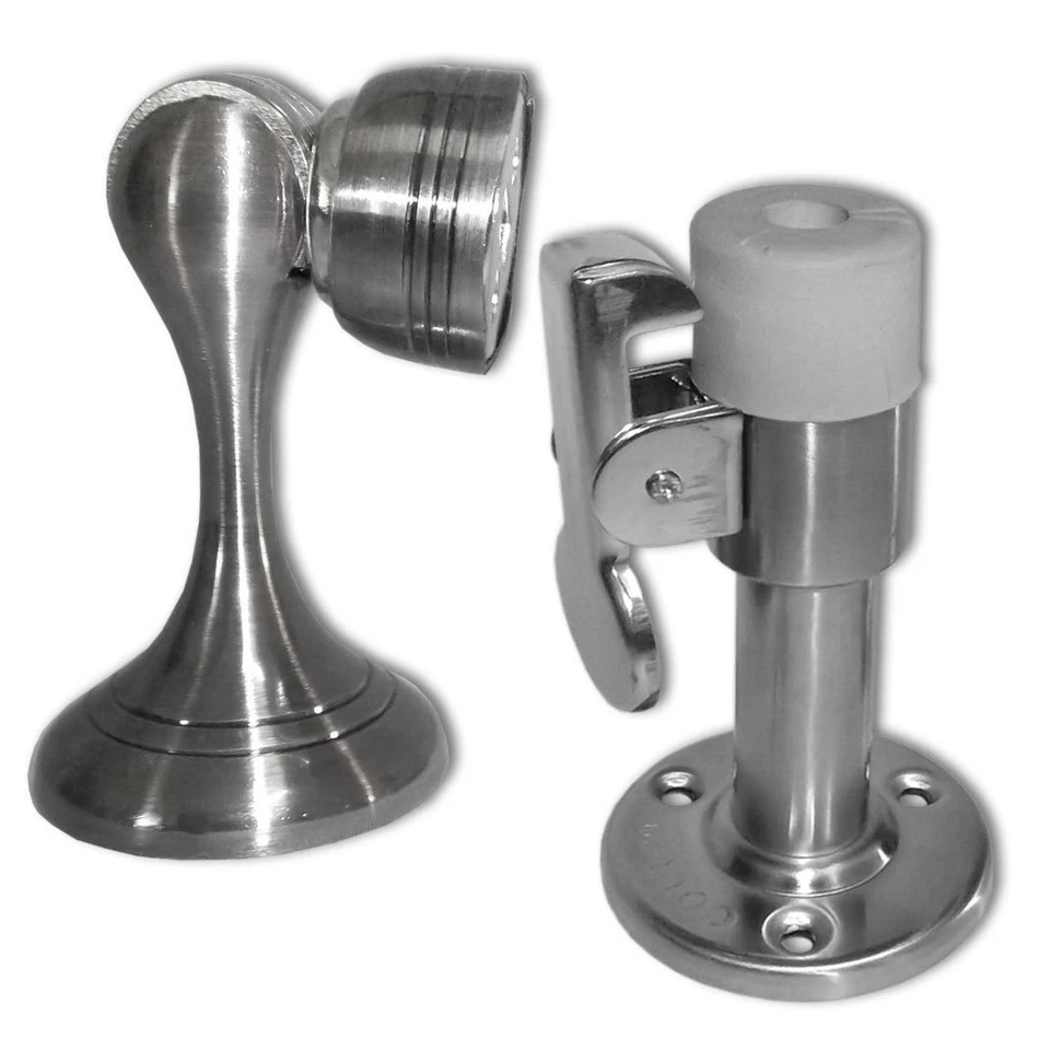 Türstopper Türfeststeller mit Magnet oder Haken Edelstahl - Bild 1 von 1